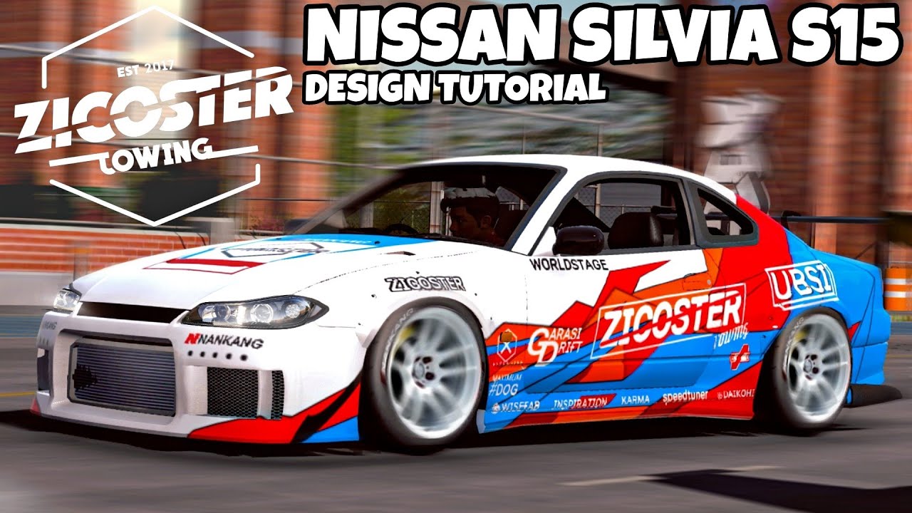 Zicoster Towing Nissan Silvia S15 Design Tutorial | Car Parking Multiplayer