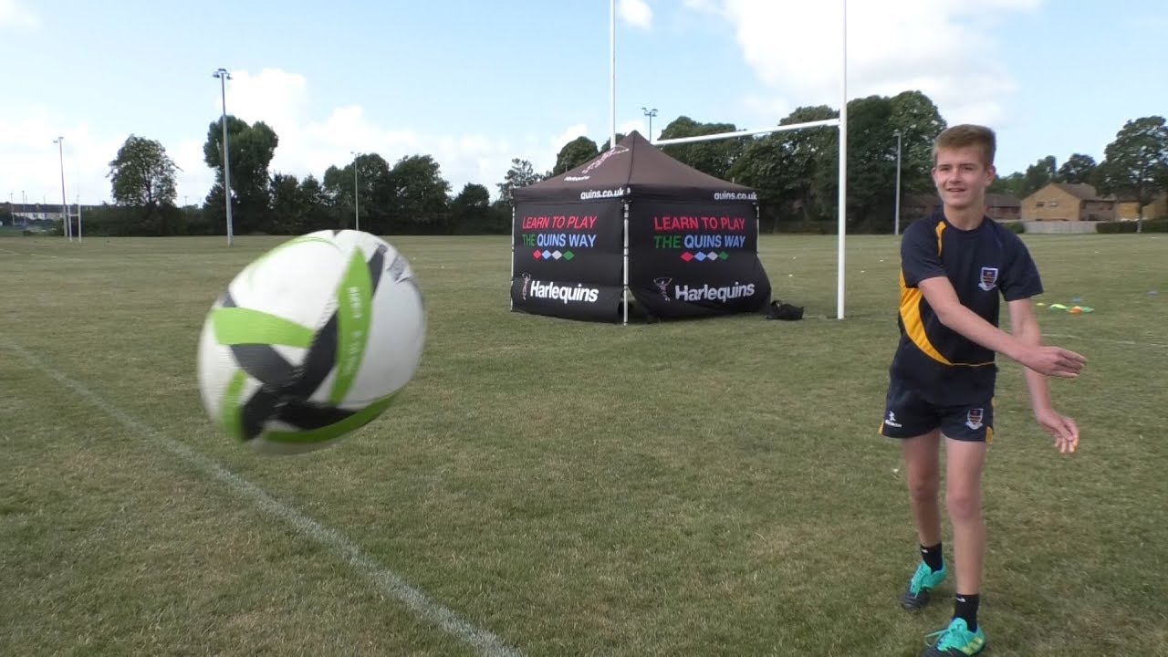 The Harlequins Hold A Rugby Camp For Young People To Gain Life Skills As Well As Ball Skills