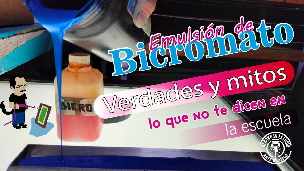 Emulsión de bicromato, mitos, leyendas, verdades.