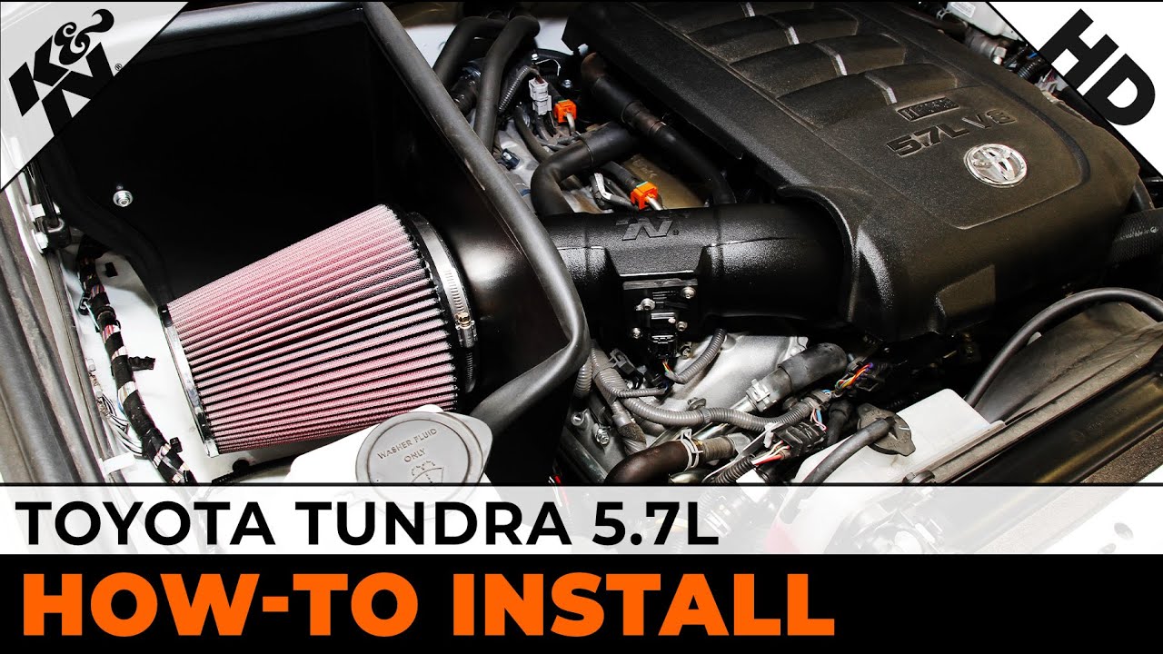 Toyota Tundra 5.7L [#63-9036] Air Intake Installation