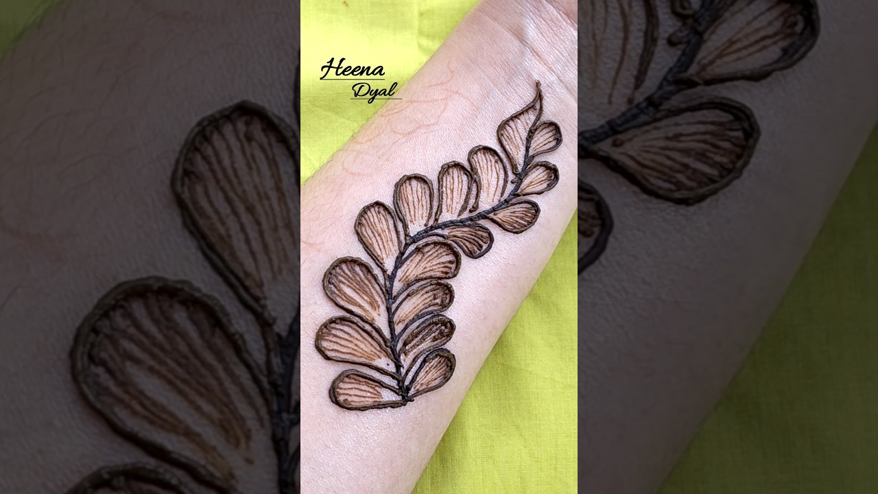 new shaded mehandi design #mehndi #henna #hennadesign #mehandidesign #shorts #viral