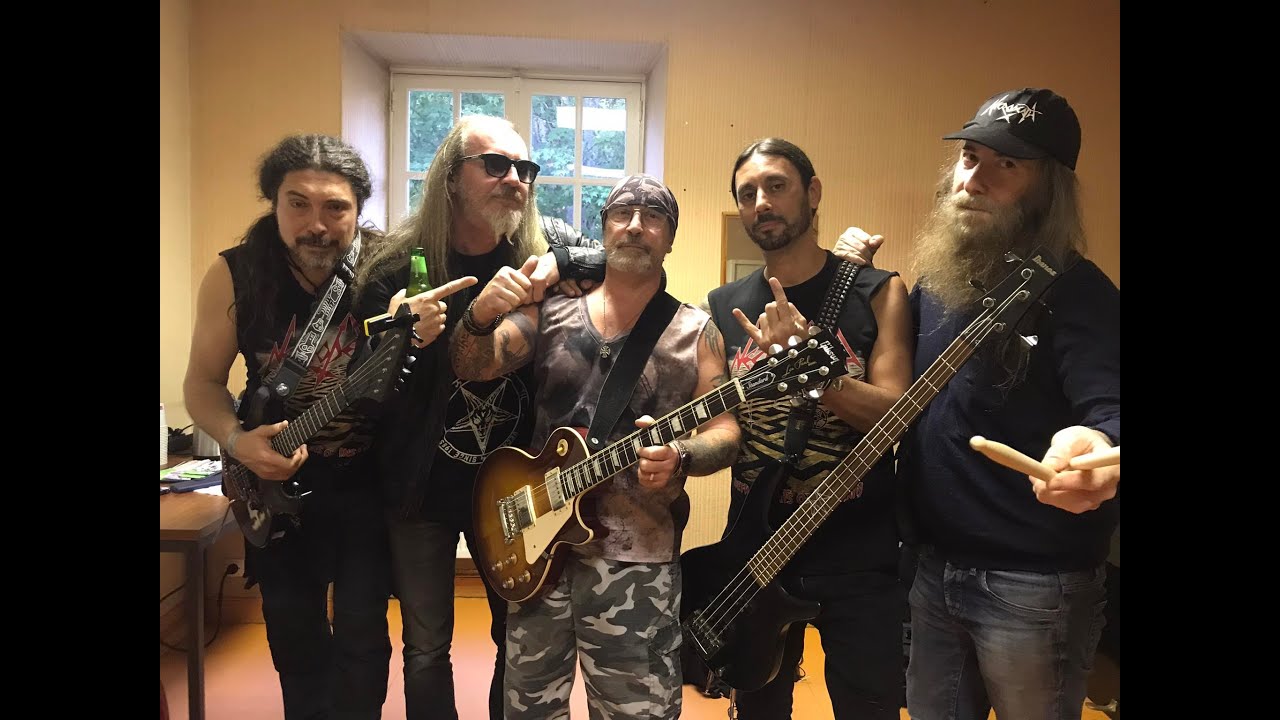 NECRODEATH rehearsal In League With Satan feat Mantas VENOM Mennecy Metal Fest France 5 sept 2025