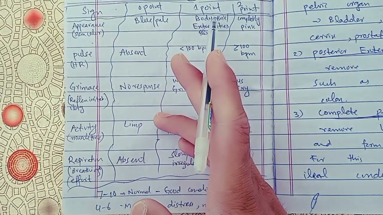Apgar Score Explained | Newborn Assessment | Newborn health | Neonatal care |