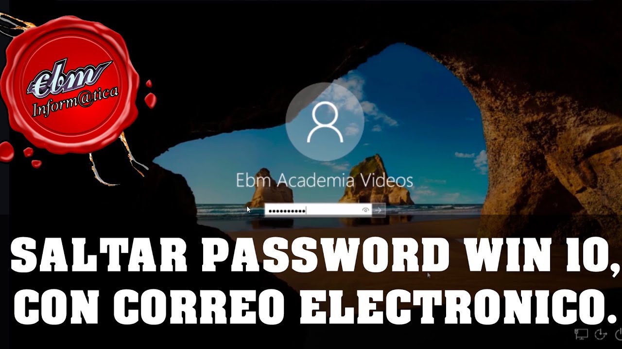 COMO SALTAR EL PASSWORD DE WINDOWS 10, ASOCIADO A UN CORREO ELECTRONICO,  EN CASO DE OLVIDO