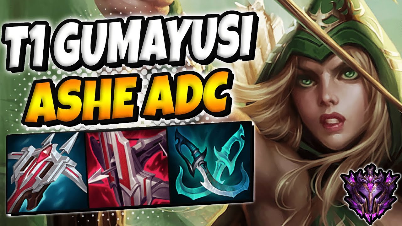 T1 Gumayusi Ashe vs Jinx [ ADC ] Patch 11.23 Ranked Korea ✅