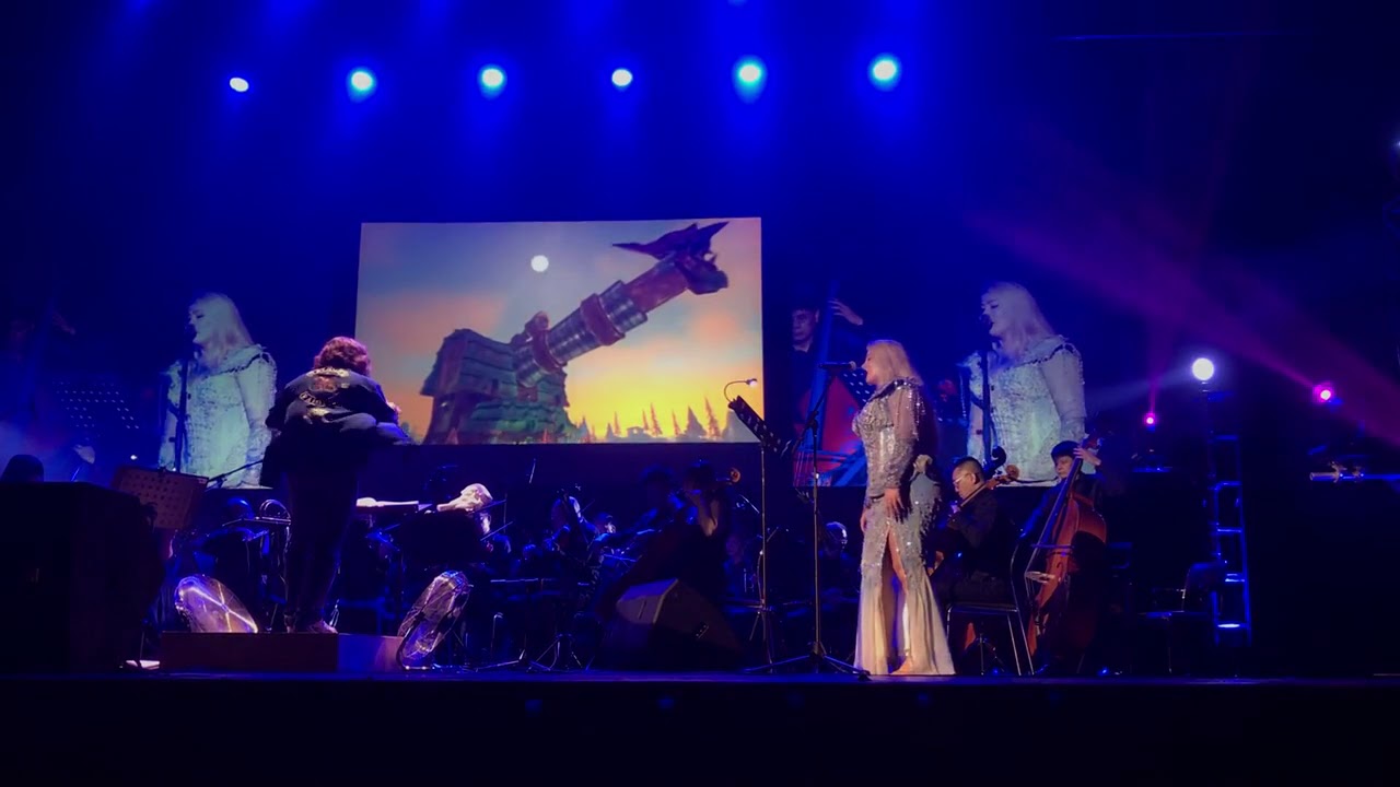 World of Warcraft- NELLA performing 'Nightsong' with Russell Brower in China Video Games Live