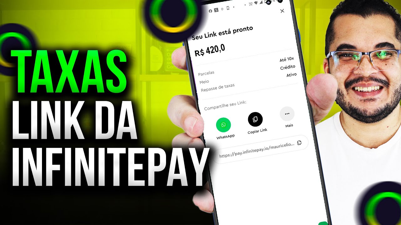 TAXA LINK de PAGAMENTO da InfinitePay - Atualizado