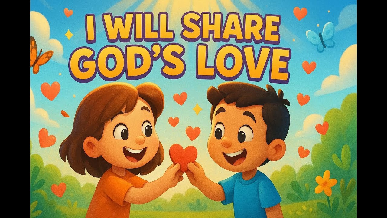 I Will Share God’s Love | Kids Christian Song & Devotional | Teaching Kindness and Faith