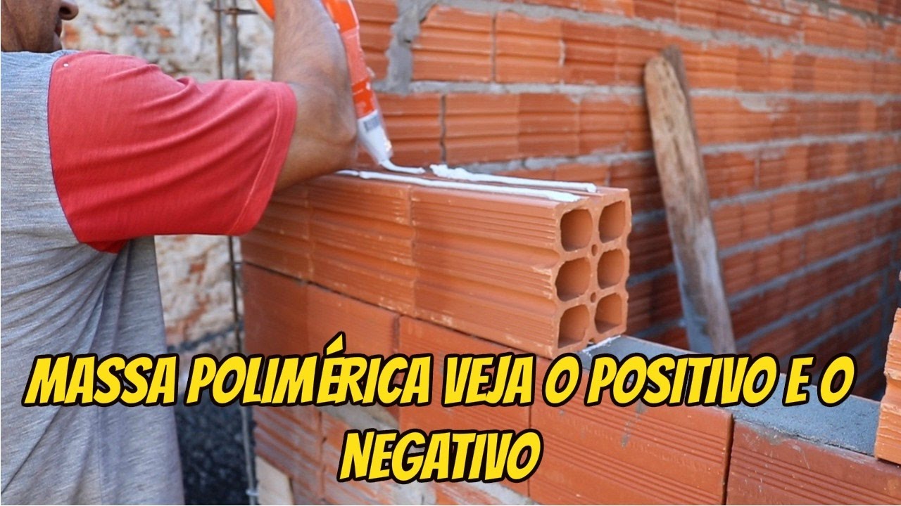 MASSA POLIMÉRICA VEJA O POSITIVO E O NEGATIVO