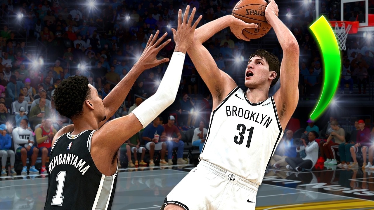 НЕОСТАНОВИМЫЙ пост-фейдэуэй в стиле Дирка! NBA 2K26 Карьера Оливье Риу