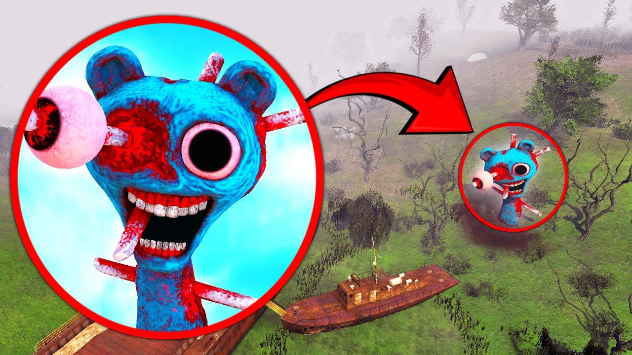 Дрон ловит УЖАСНЫХ НЕБЕСНЫХ СПРАНКИ В ЛЕСУ... (Garry's Mod)