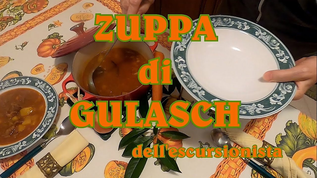 Zuppa di Gulasch dell'escursionista