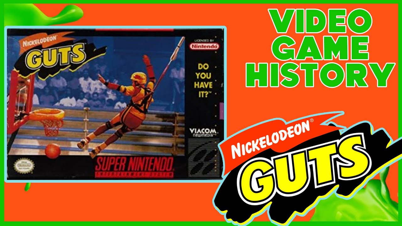 Nickelodeon GUTS (SNES) REVIEW | Nickelodeon Video Game History