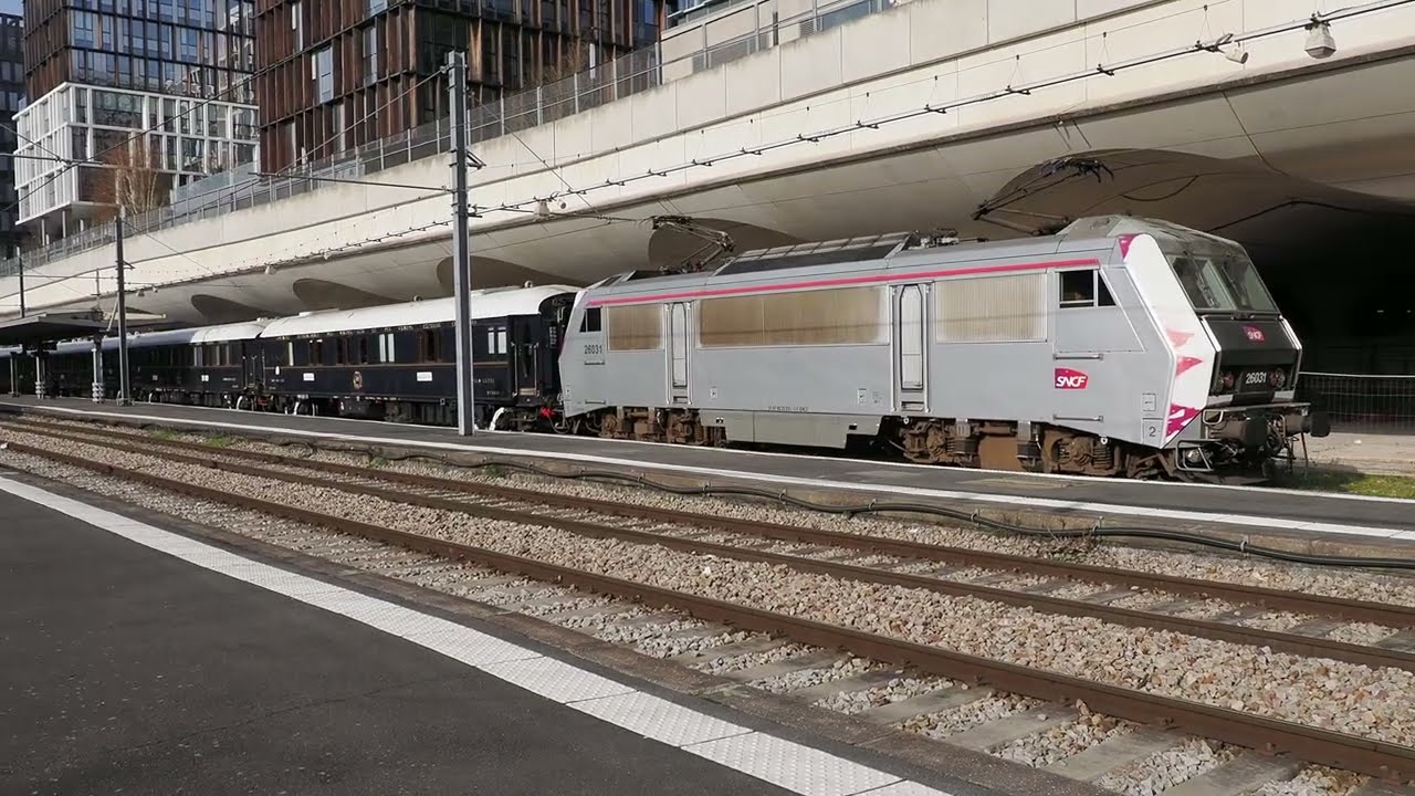 Venise Simplon Orient Express - VSOE - Paris d'Austerlitz Station - March 8th, 2026