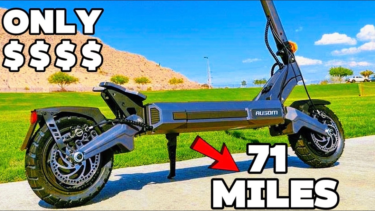 71 миля за 1140 долларов?! AUSOM DT2 Pro просто сломал игру!