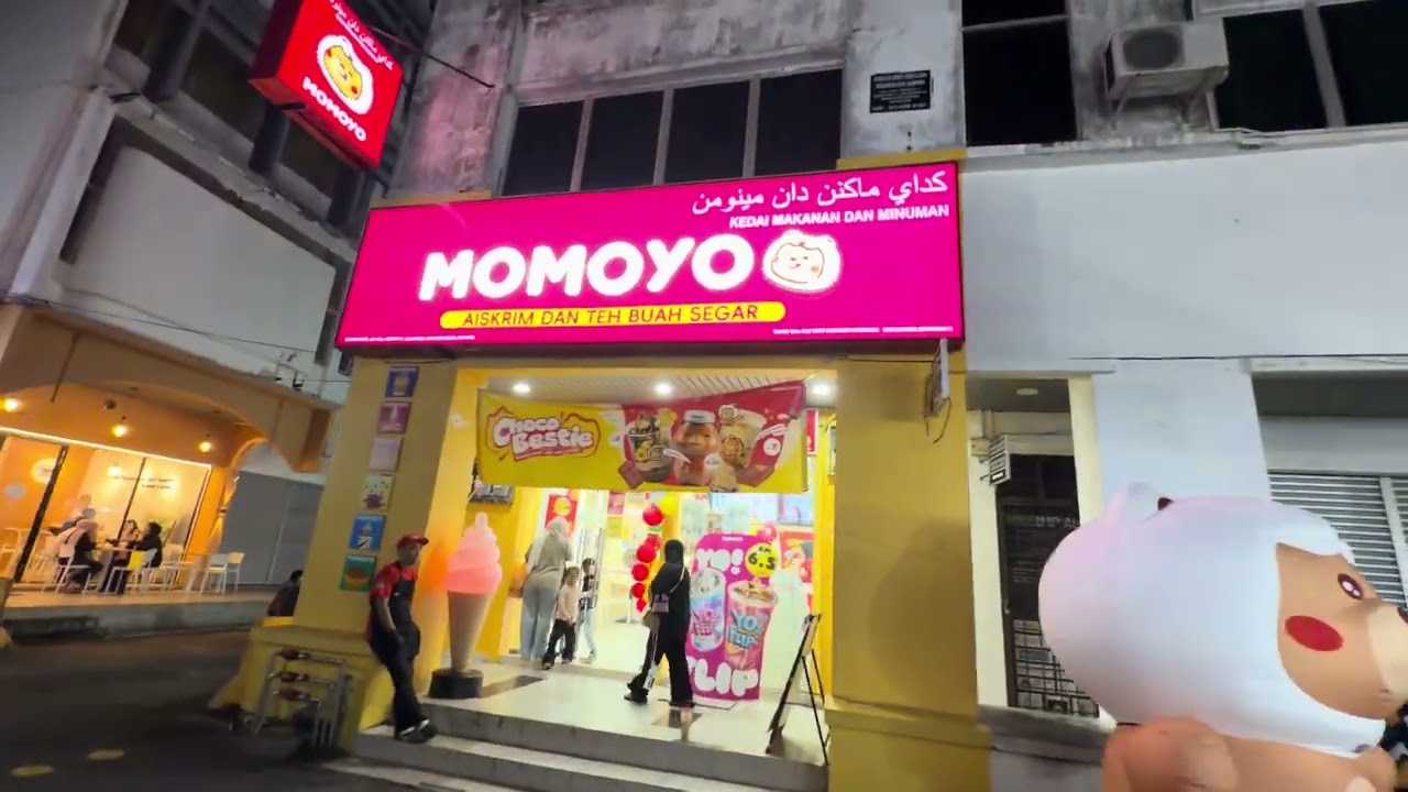 Kota Bharu Nightlife at Dataran Bandaraya and Bak Tiam #KelantanVlog 