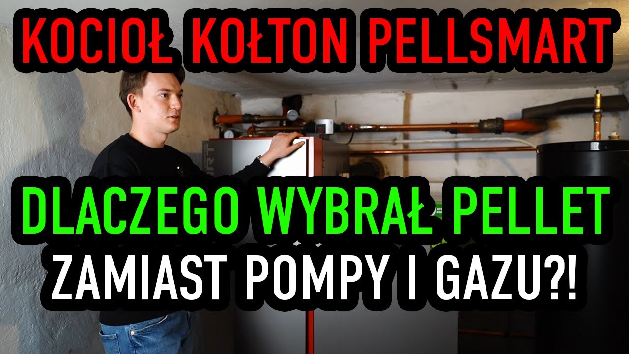 Jak działa kocioł KOŁTON Pellsmart? Opinia użytkownika! Pellet czy pompa ciepła?! Wizyta po montażu!