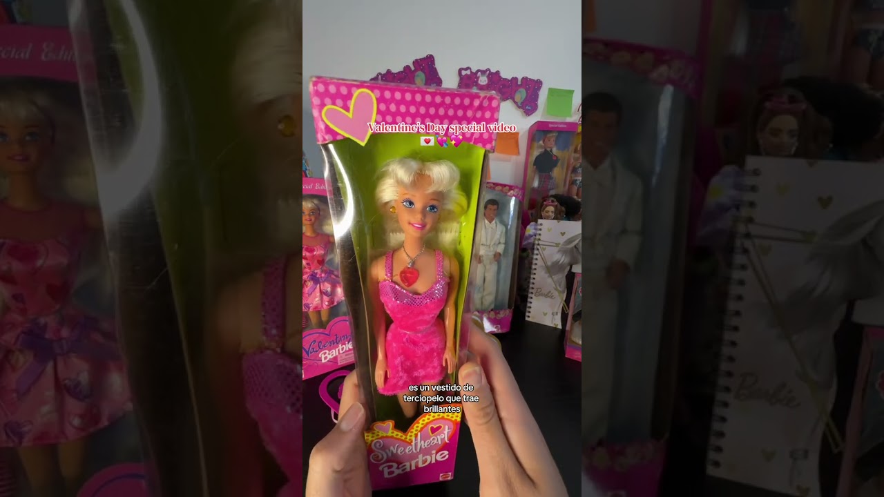 Video especial de San Valentín con Barbies, Kelly y juguetes de los 90’s 🩷