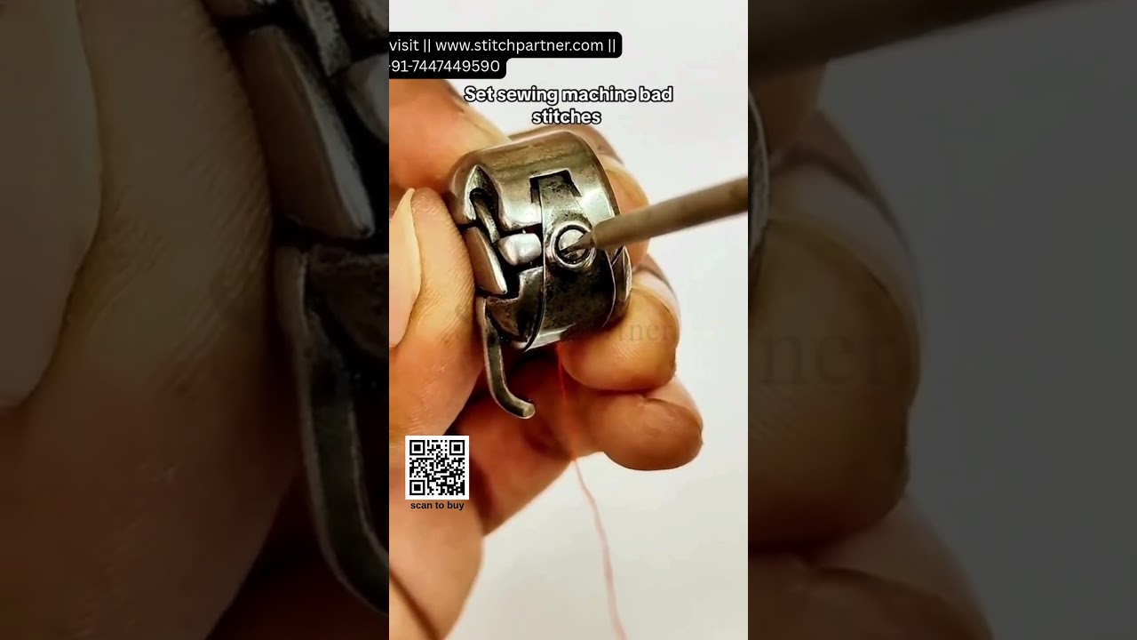 Fix Bad Stitches in Sewing Machine | Stitch Skipping, Thread Issues & Tension Demo #viralvideo