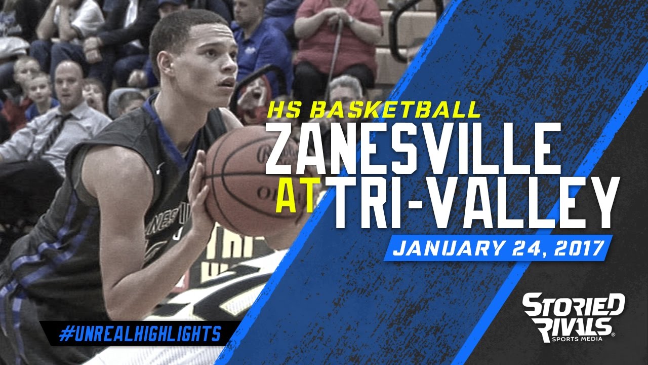 HS Basketball | Zanesville at Tri-Valley [1/24/17]