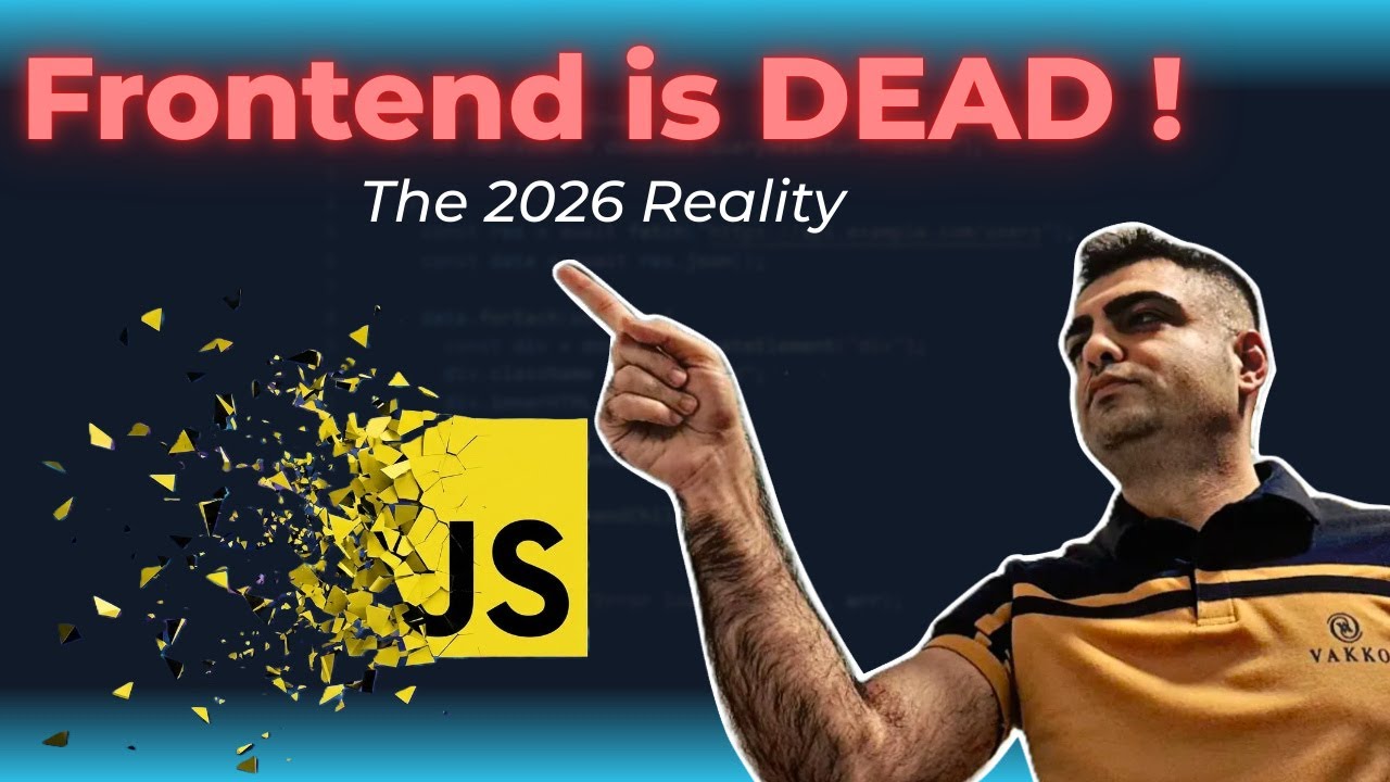 Is Frontend Development DEAD in 2026? (The Brutal Truth)