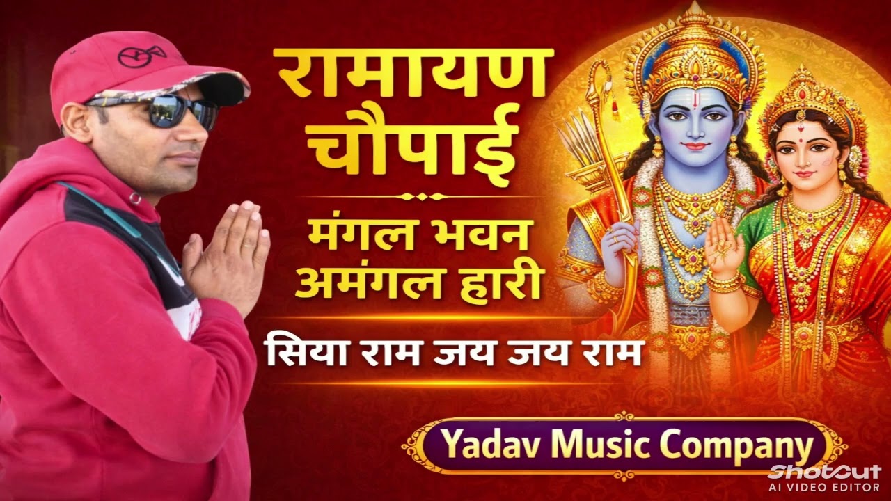 Ram Siya Ram Jai Jai Ram | Ramayan Chaupai Bhajan | Superhit Ram Bhajan | Yadav Music Company