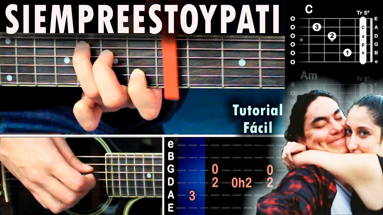Siempreestoypati - Ed Maverick GUITARRA Tutorial | Acordes