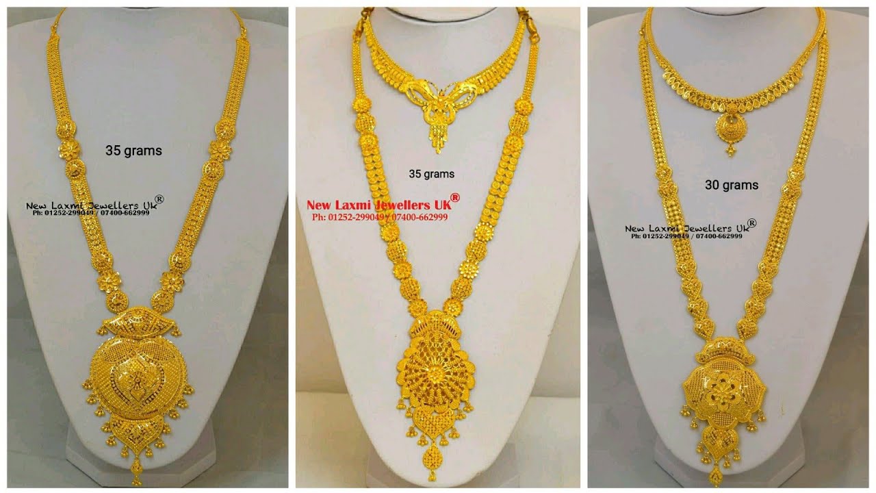 Новейшие золотые украшения Рани Хара | Сита Хара | Мини-харам весом менее 40 грамм для женщин