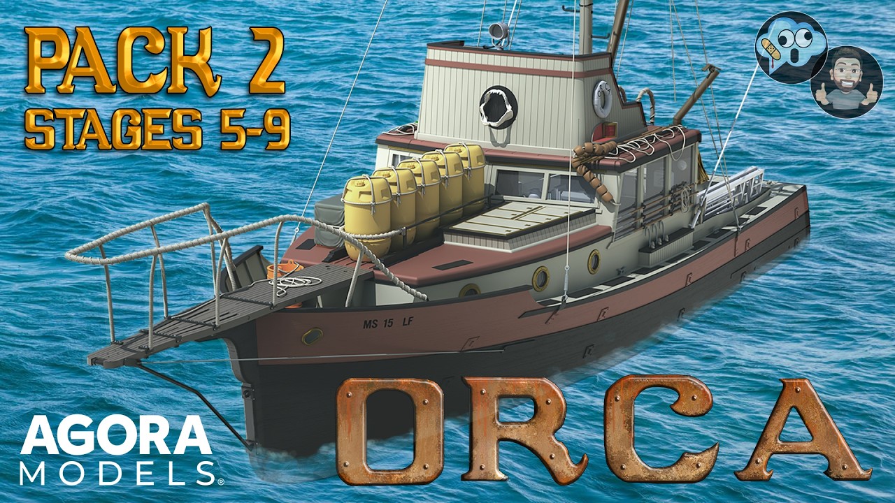 Набор Now Models 1:16 ORCA Co-Build - Pack 2 (этапы 5-9)