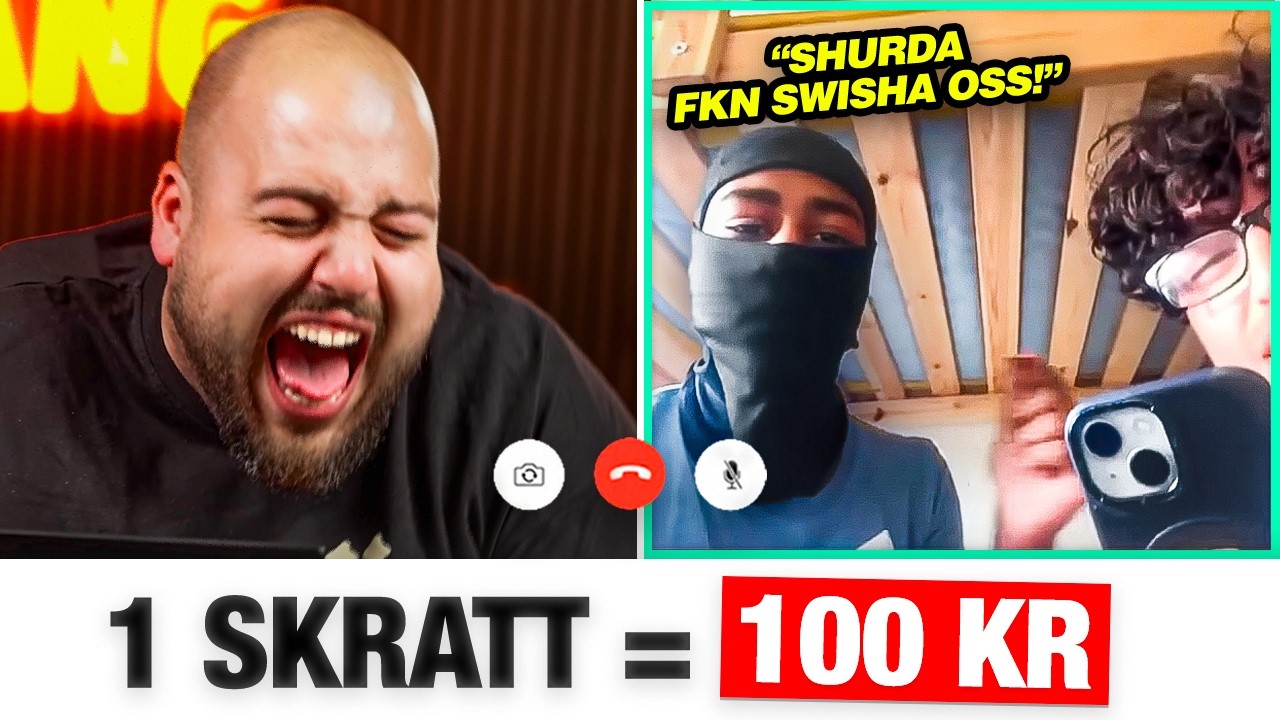 DOM SÄMSTA SKÄMTEN JAG NÅNSIN HÖRT?! | SKRATTA = 100KR