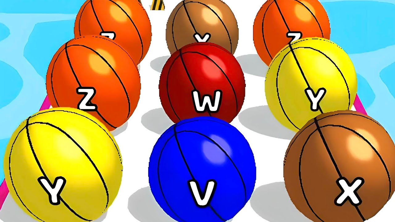 AZ Run ABC Ball Runner All Levels Gameplay Walkthrough (Android Ios) Level 373