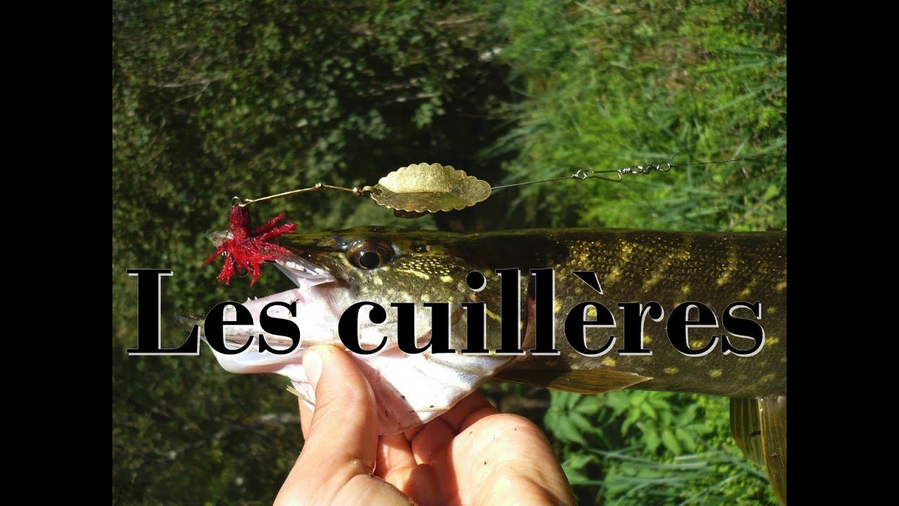 La cuillère tournante, leurre à carnassier - Présentation, explication, animation - GoPro HD