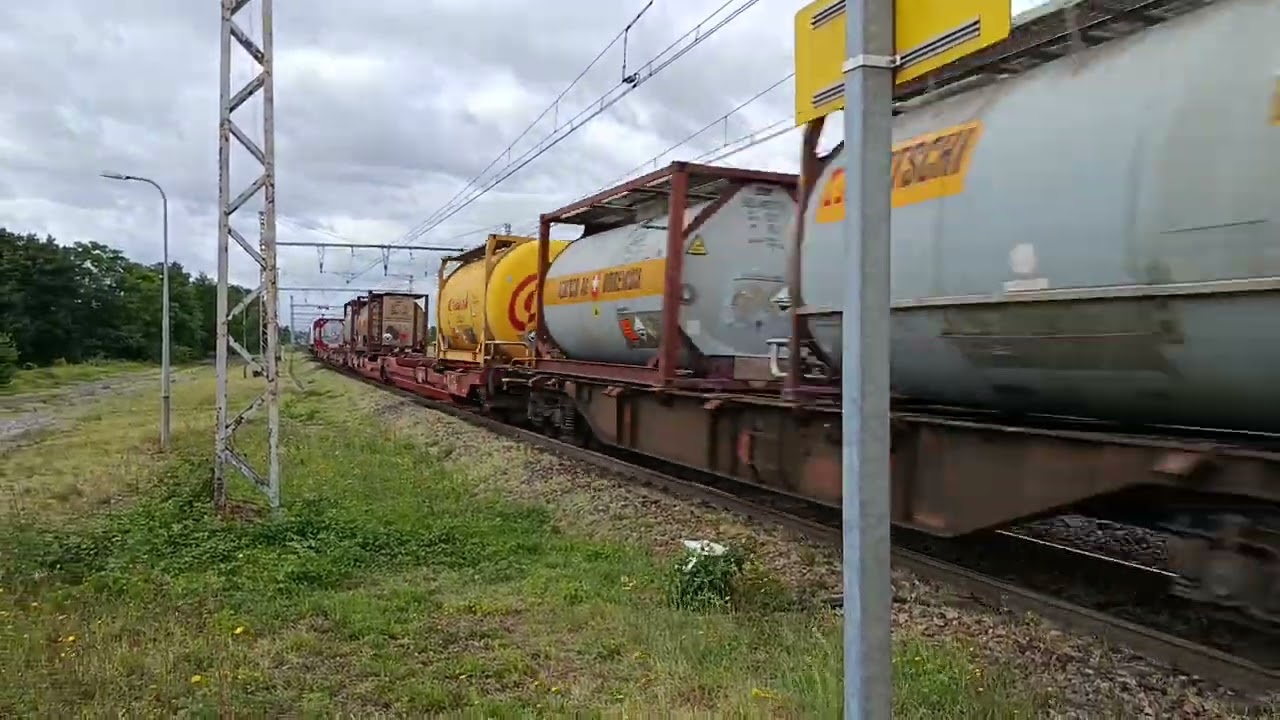 Passage fret gare de Senozan 22 juillet 2025