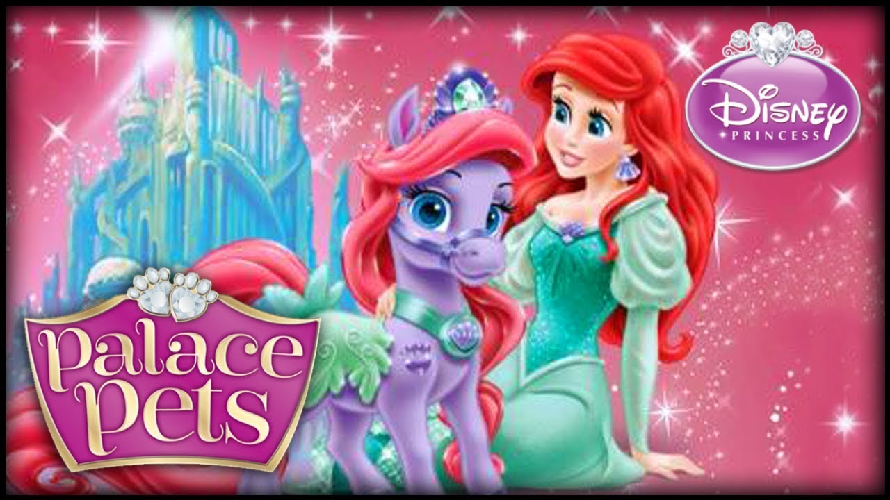 Disney Princess Palace Pets - iPad app demo for kids - Ellie