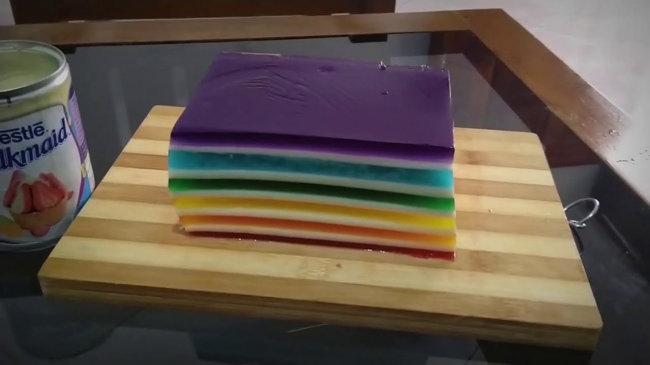 Rainbow Jello