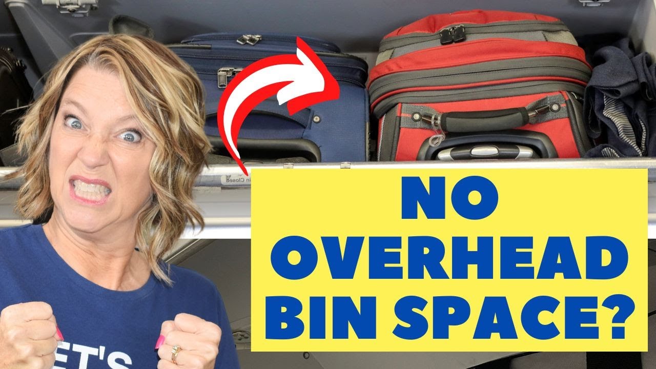 No Overhead Bin for Your Carry-On Suitcase (What You Can Do)