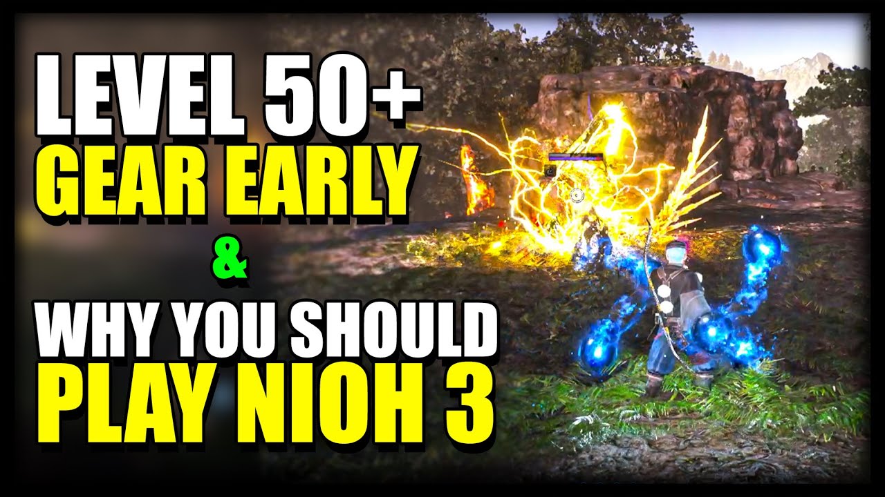 EARLY LVL. 50+ RAIJU CRUCIBLE WRAITH GEAR | NIOH 3 is ABSOLUTE P E R F E C T I O N!!