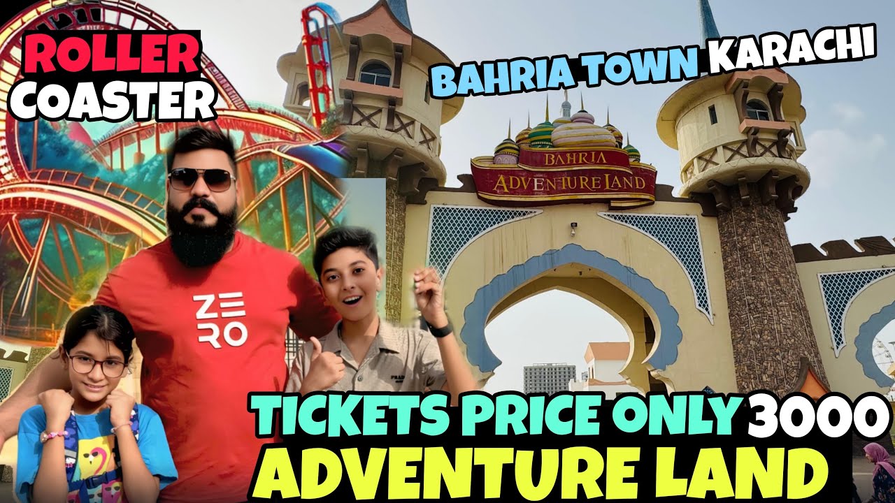 Bahria Adventure Land Theme Park Complete Tour || Bahria Town Karachi Best Picnic point&hellip;