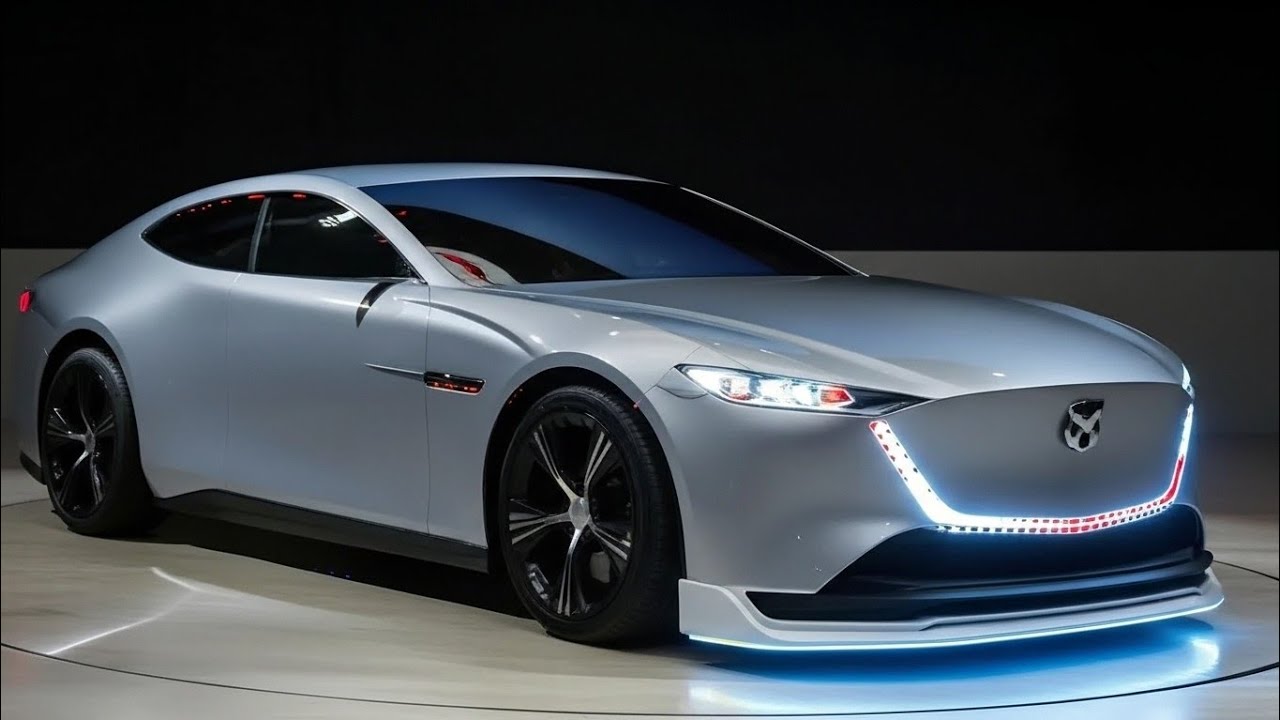 Наконец-то представлено купе Mazda Vision X, Влияние возрождения роторного двигателя, 500-сильный...