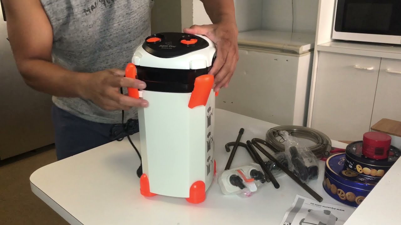 Upgrade to external aquarium fish canister filter