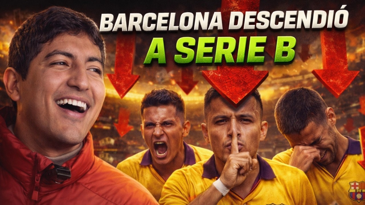 Barcelona sí se fue a la B | El día que BSC perdió la categoría ¿Mito o Realidad?  🤯