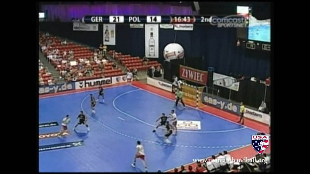 Team Handball: Germany vs. Poland, 7/17/2010