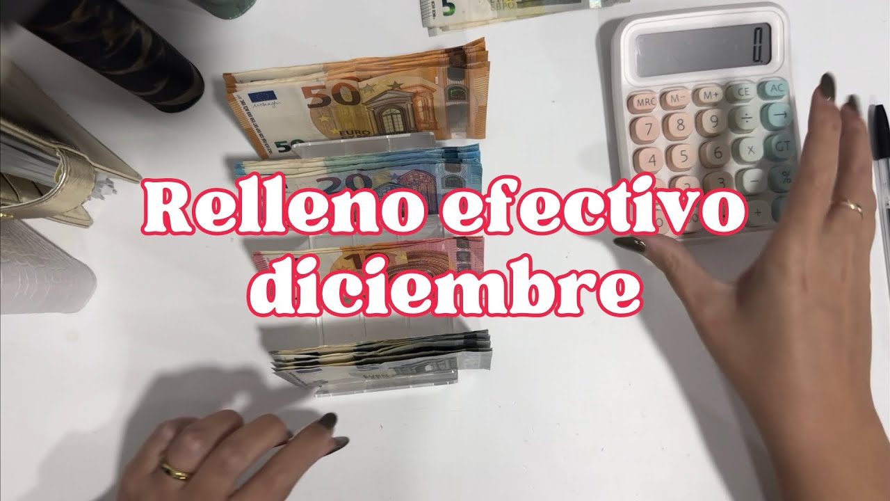 Presupuesto y relleno de diciembre 💌