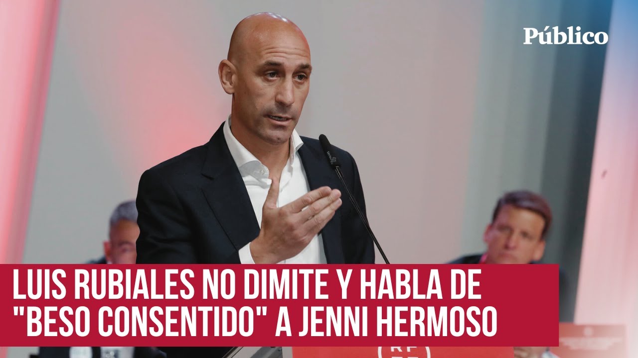 El discurso completo de Luis Rubiales ante la Asamblea de la RFEF: 