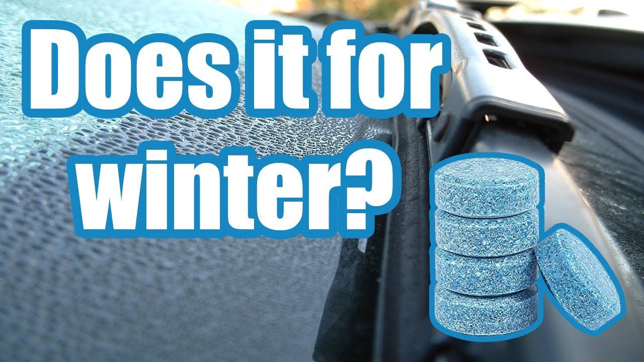 Car Windshield Cleaning Tablets - Does it for Winter?