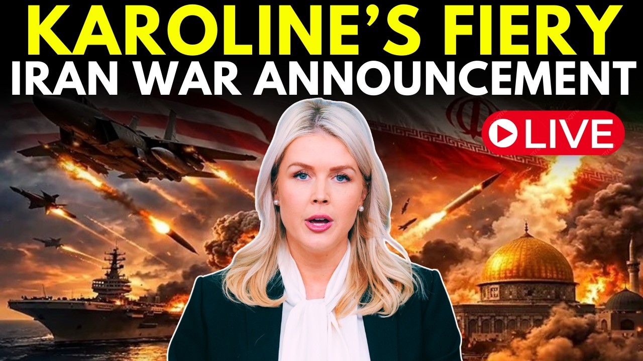 Karoline Leavitt LIVE: First WHITE HOUSE briefing after US Military Action on Iran | Iran News | US