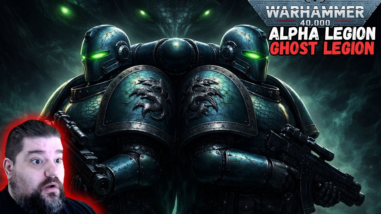 Alpha Legion EXPLAINED — Warhammer 40K’s Most Secretive Space Marine Legion REACTION