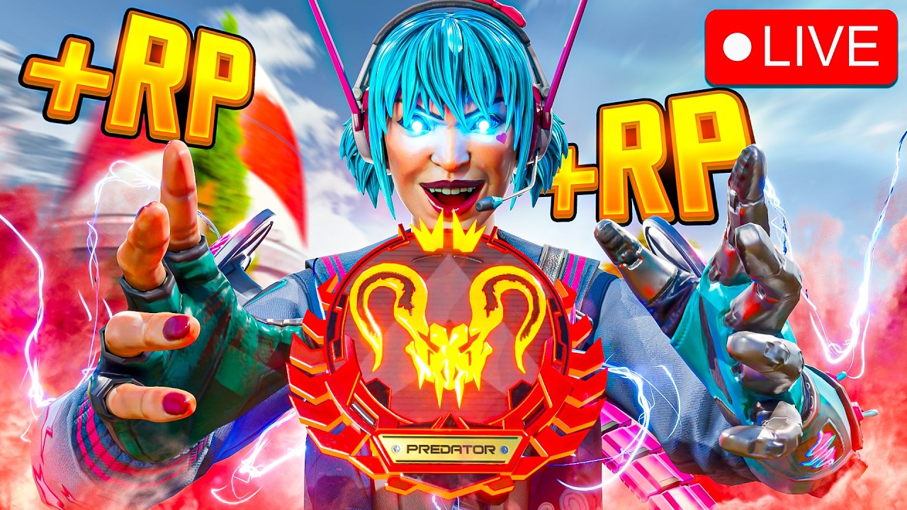 🔴LIVE Season 29 Predator Ranked Grind! 🔴Going For Top 25 Pred Apex Legends