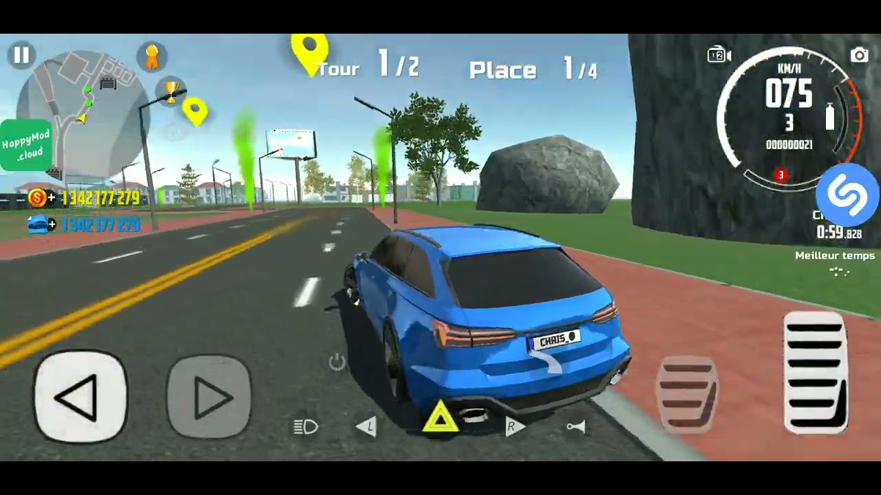 Audi RS6 car simulator 2 EN BANLIEU