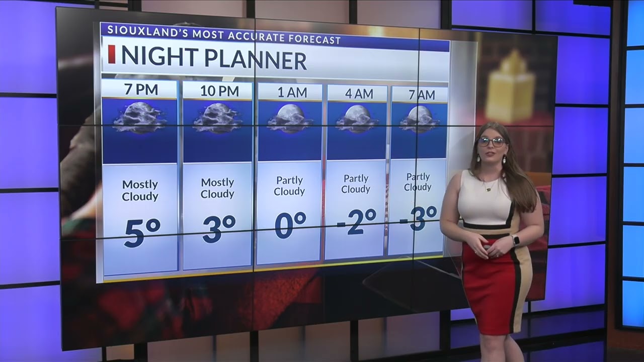 First Weather from KCAU 9 1/24/26 Newscast at 6